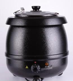 10公斤黑色电子暖汤煲 10升保温汤炉自助汤锅