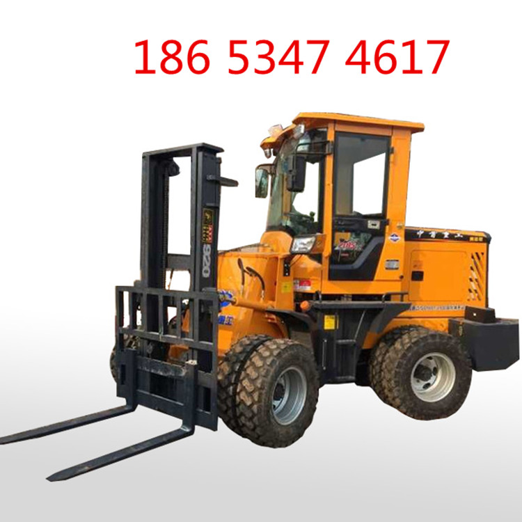 沙土路叉车中首重工大轮胎四吨越野叉车高性能的叉车