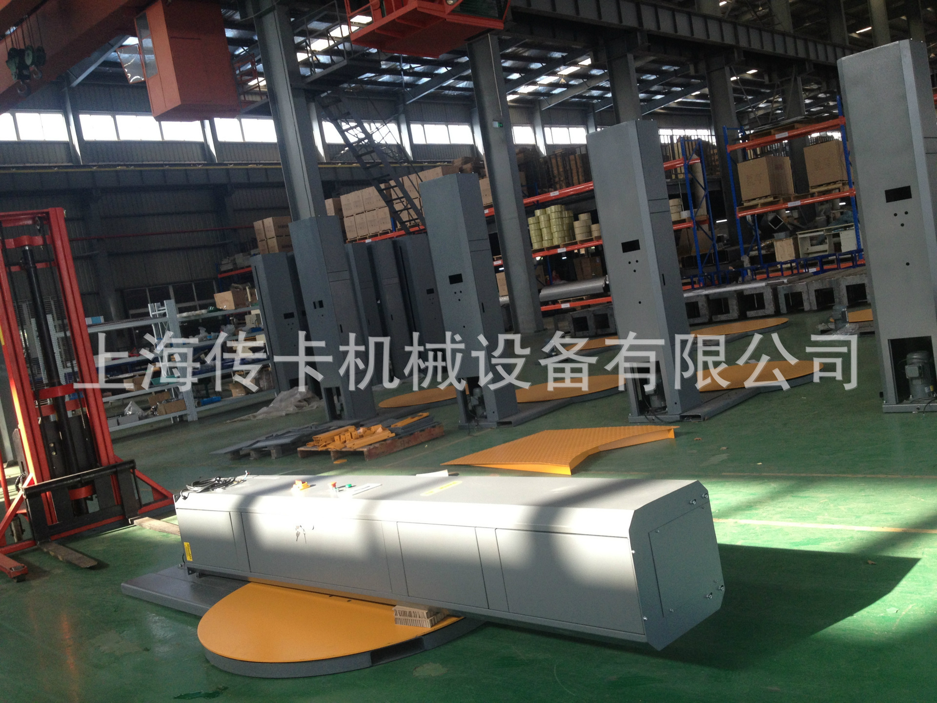 立柱3米预拉伸缠绕机上海传卡供应商量身定做