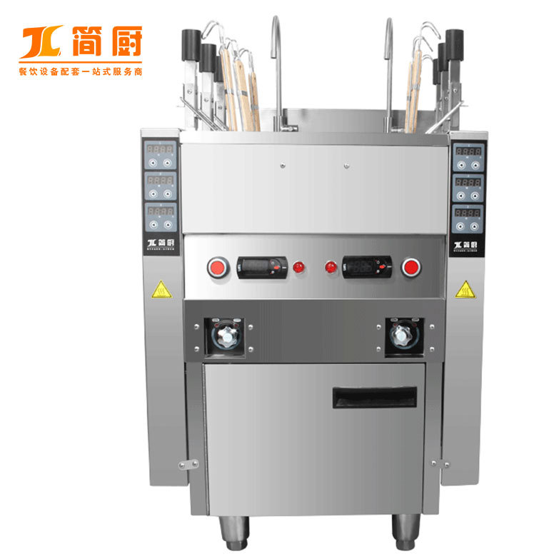 全自动升降六头煮面炉电热保温节能煮面锅商用煮面桶保温