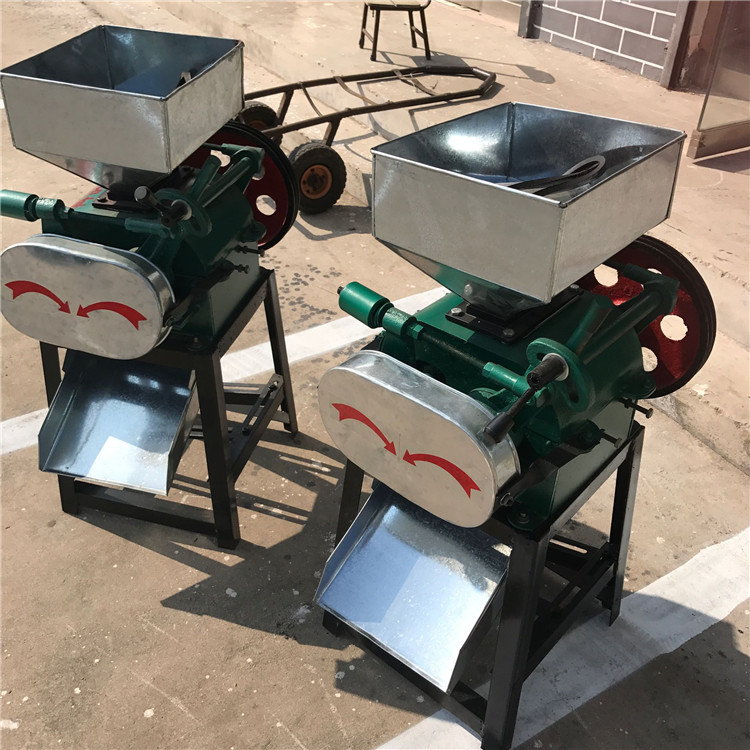 黄豆压扁机图片  热销小型花生粒破碎机