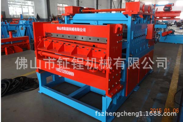 直销订造钢板校直剪切机