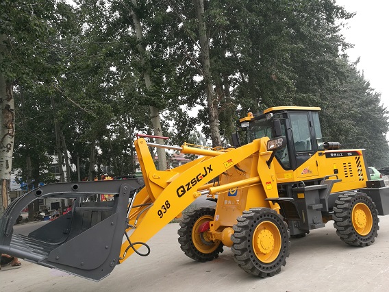 供应青州山工 齐鲁装工实心轮胎938型加长臂装载机带