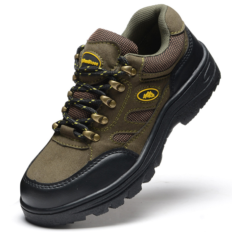劳保鞋钢包头防砸防护鞋透气实底耐磨 防刺穿安全鞋