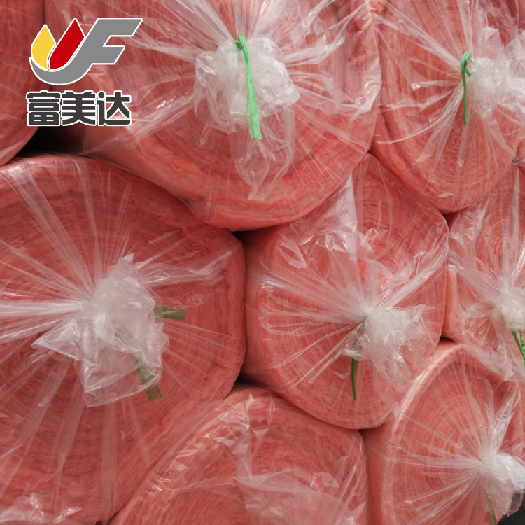 【富美达】玻璃棉卷毡贴铝箔 夹心玻璃棉板报价  玻璃