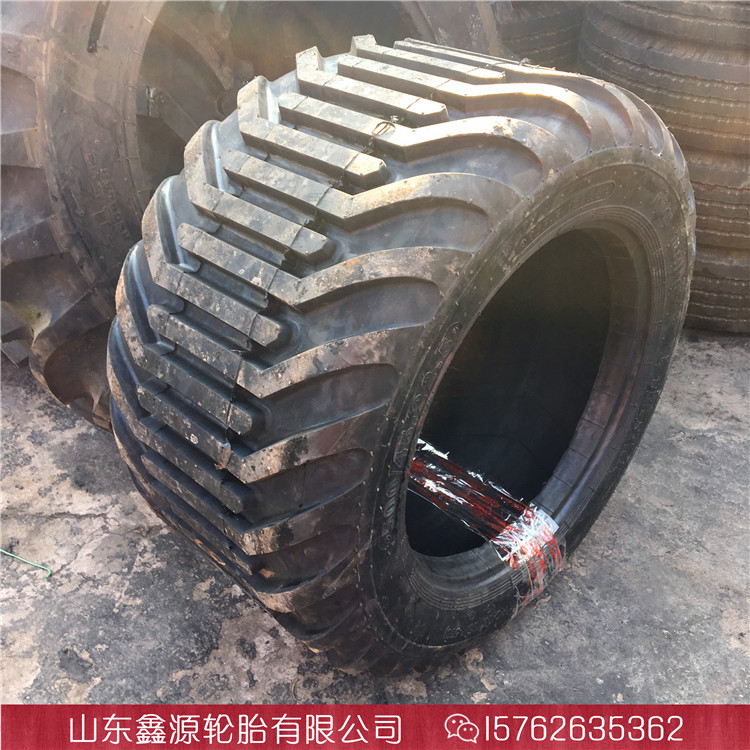 农用拖车悬浮轮胎500-45-22.5 捆草机轮胎