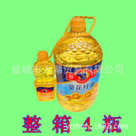 直销 多力非转基因压榨葵花籽油5升装送400ml黄金三益整箱4瓶批发