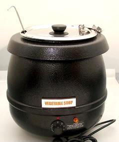 10公斤黑色电子暖汤煲 10升保温汤炉自助汤锅
