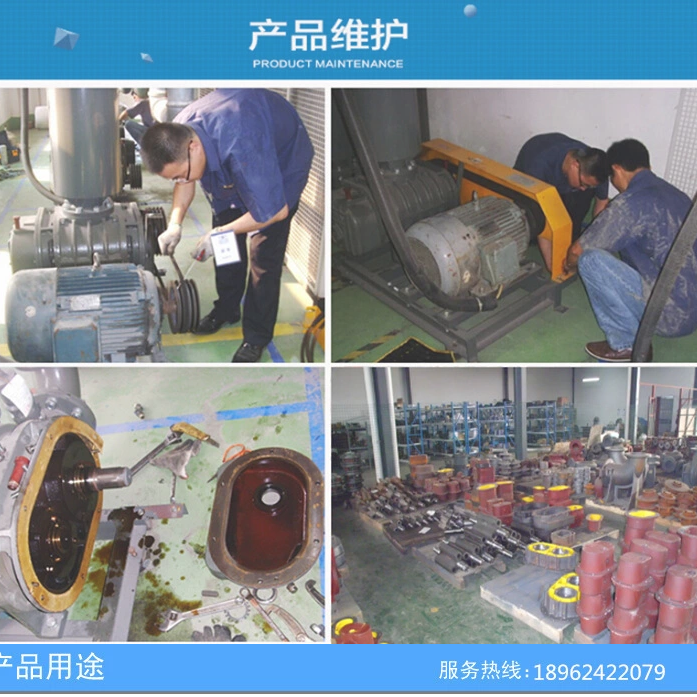 电镀曝气 一体化水处理 印刷用三叶罗茨鼓风机