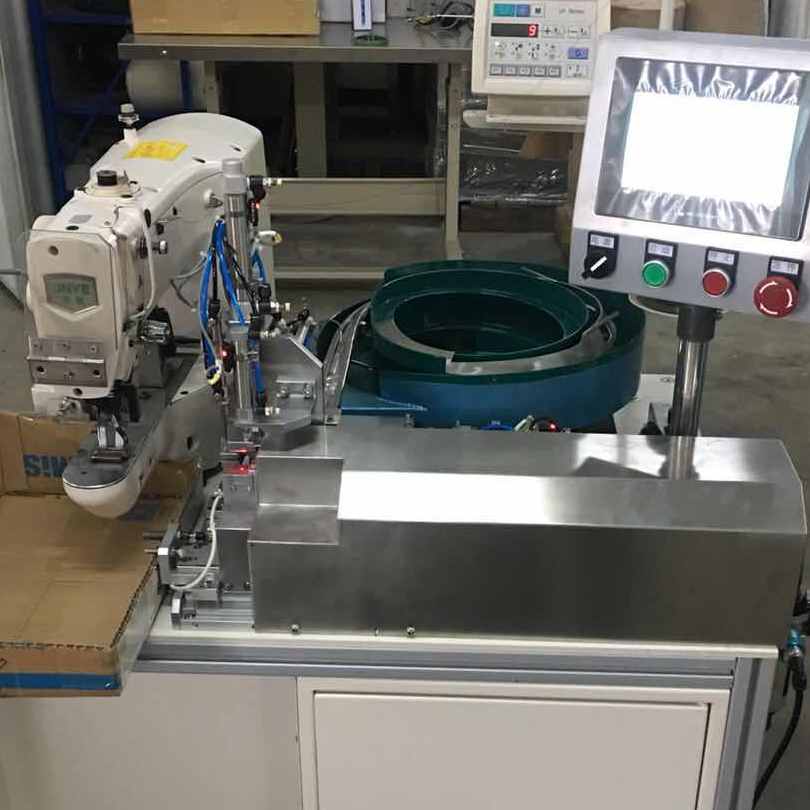 供应商自研制TRUST TR-700N服装穿扣机 适用