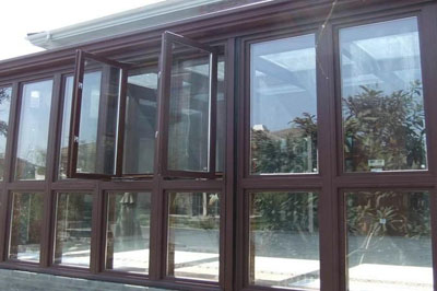 天津德国贝力门窗总经销65型材断桥铝封天台