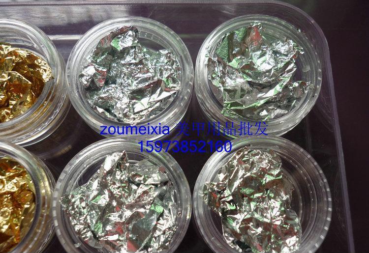美甲金银箔纸 金银锡箔纸 金箔纸 金银 银箔纸 银纸