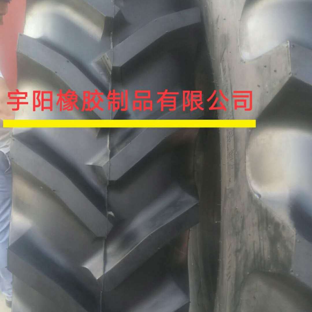 大型拖拉机轮胎18.4-42人字斑纹农业轮胎184-