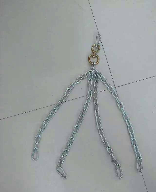 临沂链条出产的6mm圆环镀锌铁链条作套锁秋千 常年
