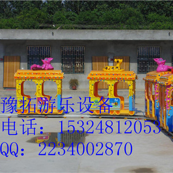 快来抢购四节五节奢华轨迹小火车 广场小火车供应商电话