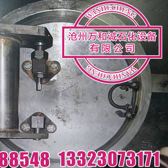 可缩短的锁环式快开盲板安全自锁牢靠安全操作便利