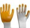 直销PVC手套耐磨耐油PVC防护手套挂胶手套批发
