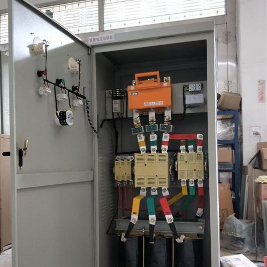 225千瓦碎石机自耦减压起动柜 降压变压器计量表