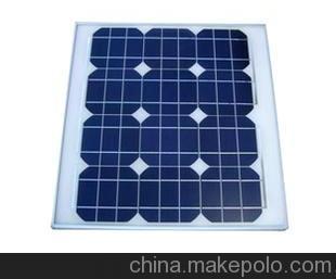 深圳金光能出产直销25W单晶硅太阳能板525x445