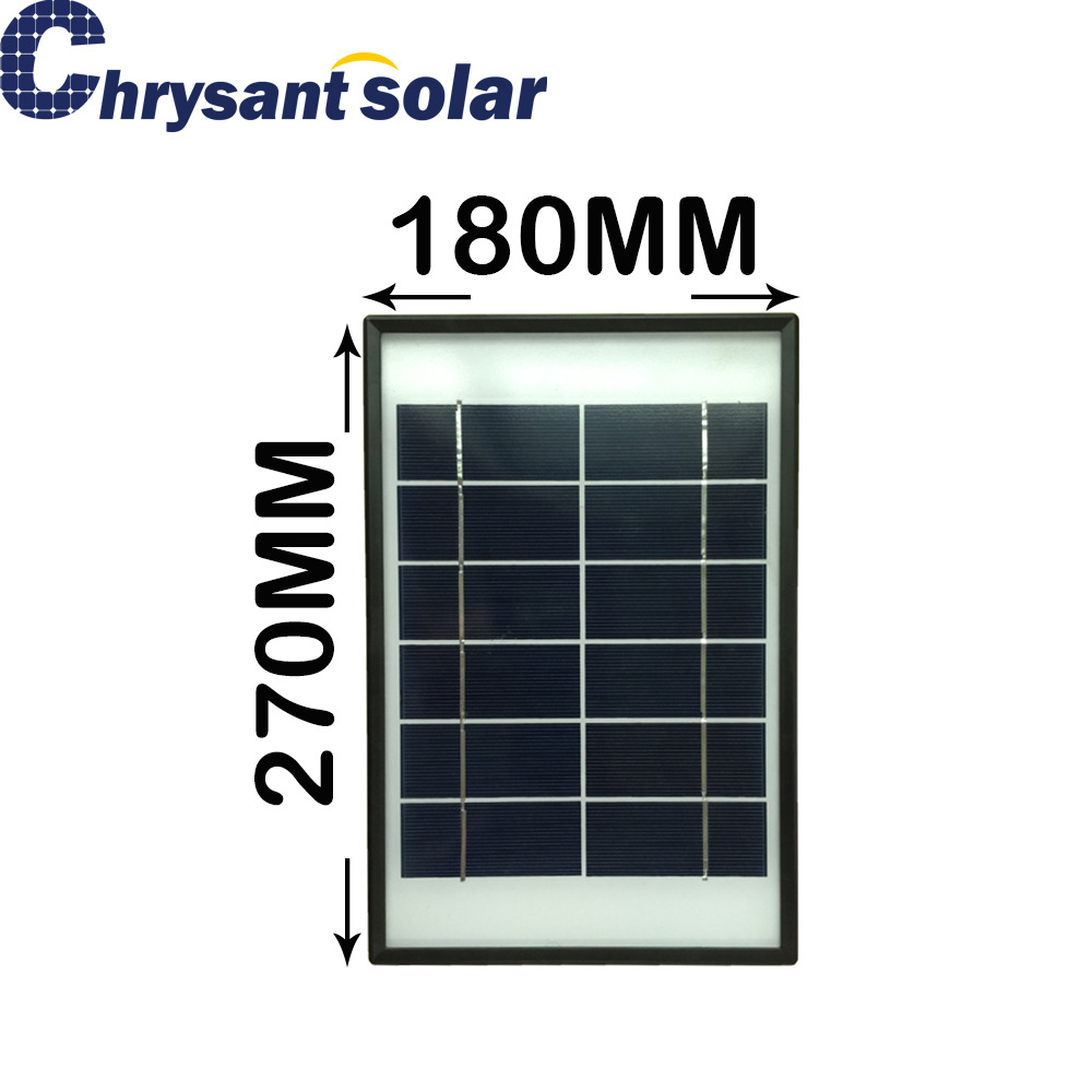 供应商供应 5W太阳能板  层压玻璃电池组件多晶硅