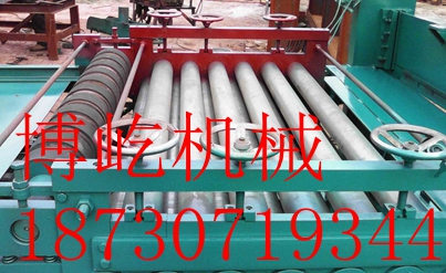 铜板分条机原理