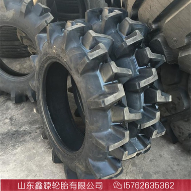 鲁飞 9.5-24水田高花稻田轮胎R-2斑纹 拖拉机