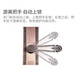 黑将军指纹锁高端智能电子家用防盗门密码锁欧式别墅