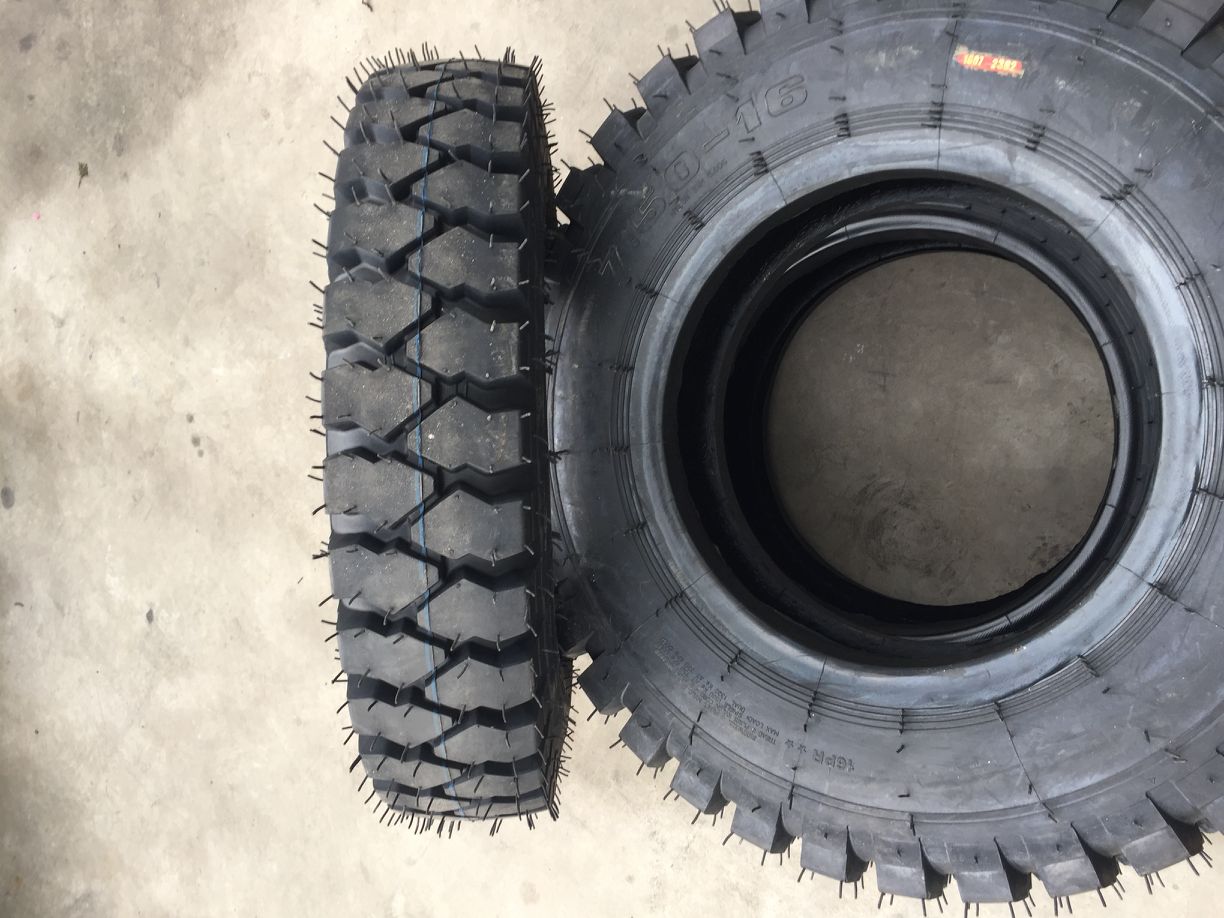 供应商供应农用拖拉机三轮车轮胎650-16山地加密人字