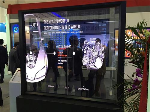 通明屏_黄金珠宝首饰展览通明屏_中天锐拓