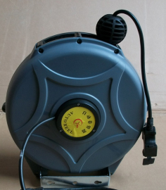 润丰DJ-2电线电缆主动卷收器 电鼓带0米电缆插座