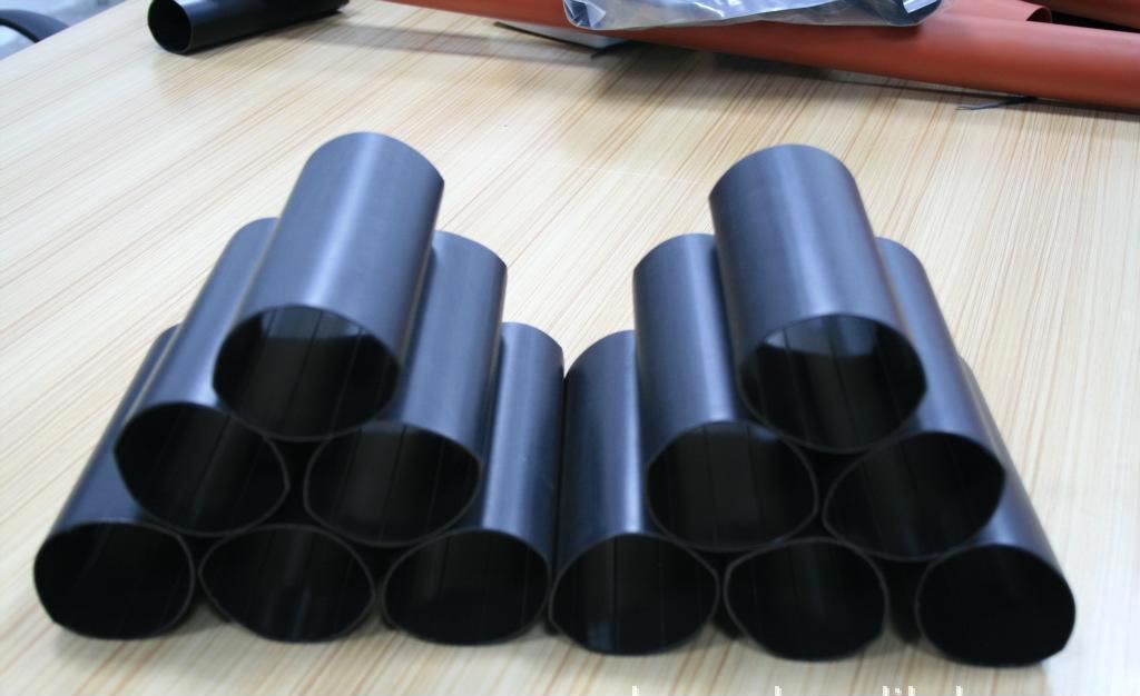 电缆用 3倍 4倍 6倍缩短比带胶双壁 热缩 中壁厚