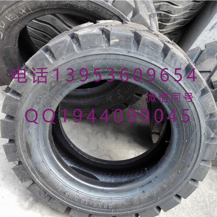 直销小巧正品轮胎28x9-15叉车充气轮胎正品质量