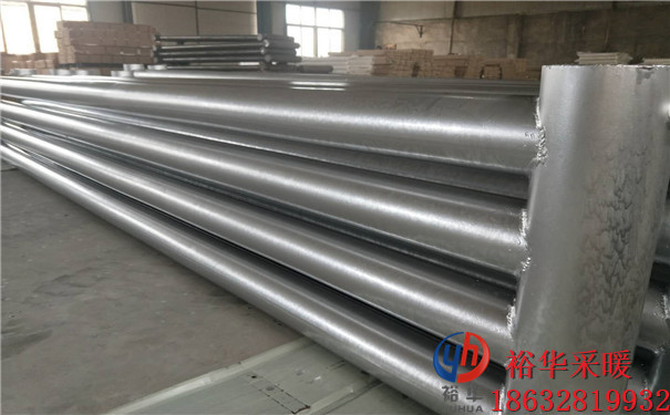 钢制光排管散热器工业用暖气片 D133-3.5-7蒸