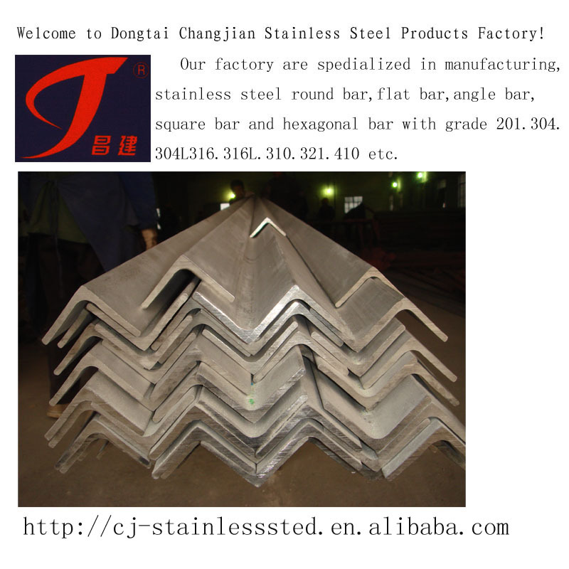 304酸洗不锈钢角钢酸白角钢角钢