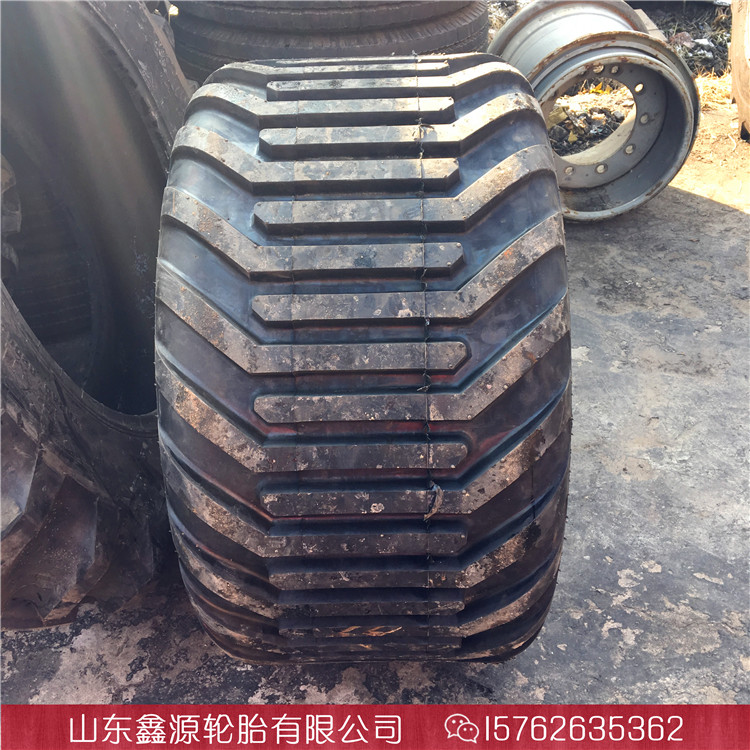 农用拖车悬浮轮胎500-45-22.5 捆草机轮胎