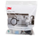 天盾正品3M1201呼吸防护面罩|农药喷漆防毒半面罩