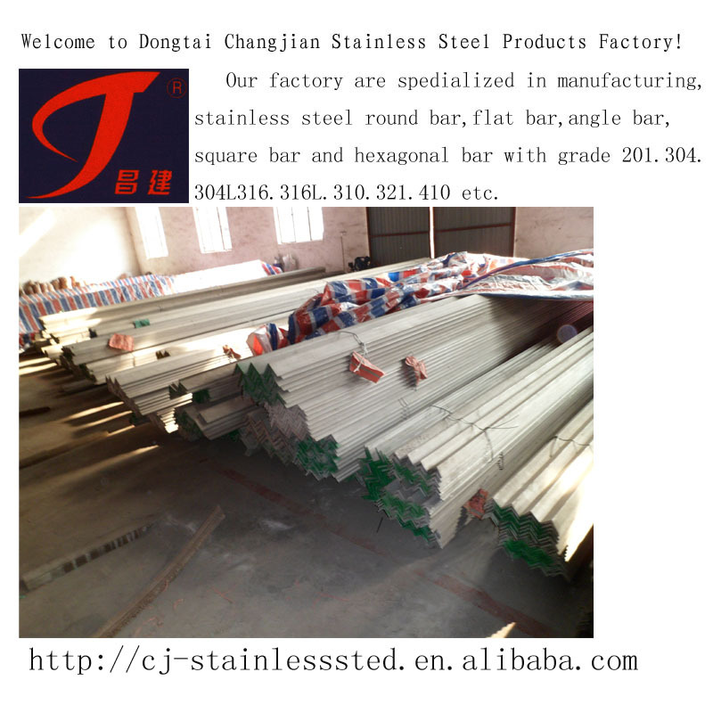 304酸洗不锈钢角钢酸白角钢角钢