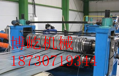 铜板分条机原理