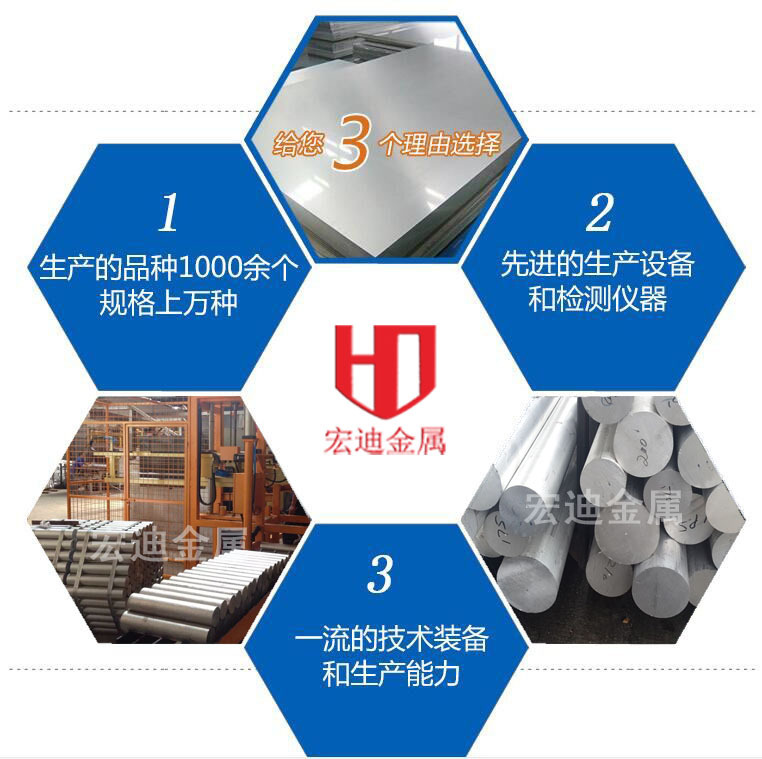 宏迪金属铝合金6061