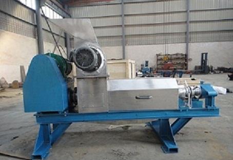 现货出售甘蔗压榨脱汁机 双螺旋接连式挤压机