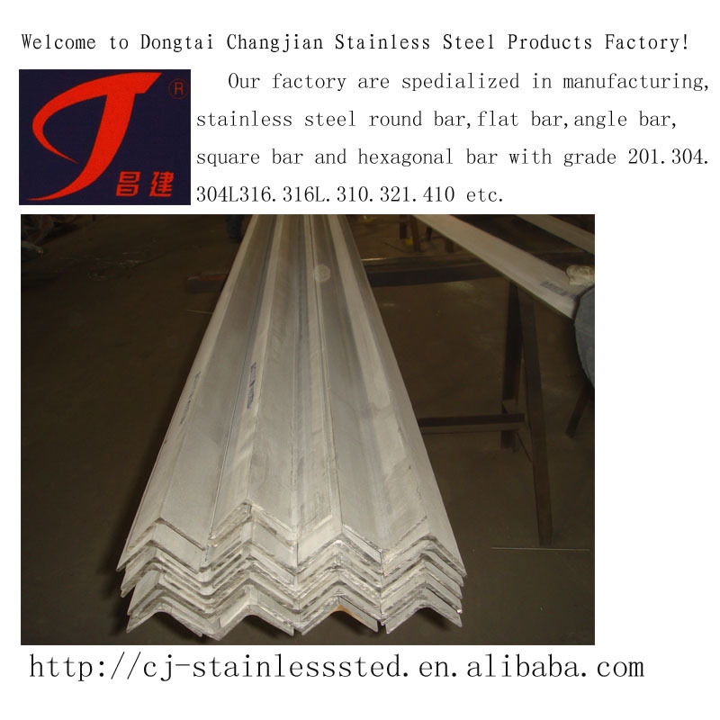 304酸洗不锈钢角钢酸白角钢角钢