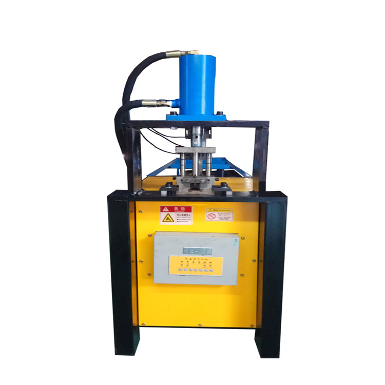 河南不锈钢管护栏冲口机 多功能冲孔机 主动冲孔机 围