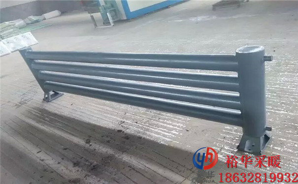 钢制光排管散热器工业用暖气片 D133-3.5-7蒸