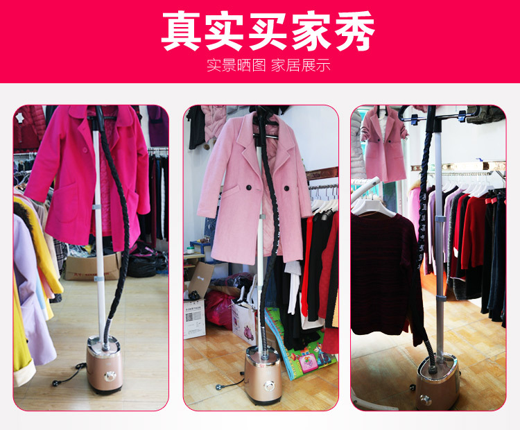 爱妻挂烫机家用挂式烫衣电熨斗服装店立式手持蒸汽挂烫机