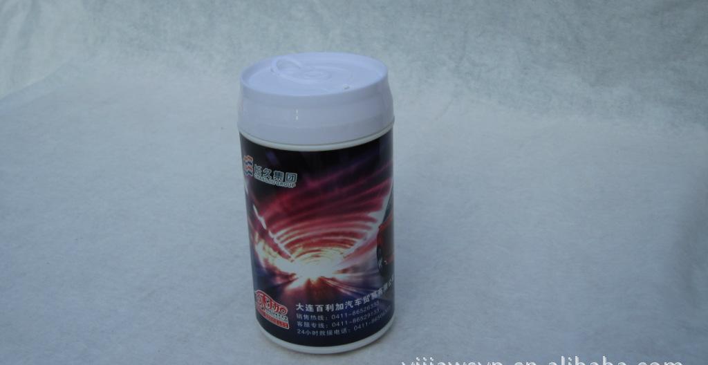 直销广告清洁湿巾—619易拉罐