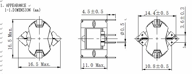 RANLORM5MOS驱动变压器开关电源变压器高频