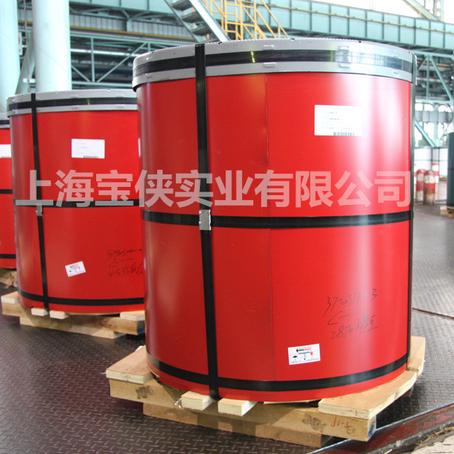 宝钢抗静电彩涂板 HPC自洁彩涂板 宝钢洁面恒丽板