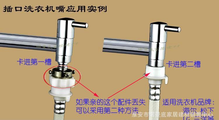 全铜镀铬单冷水龙头粗牙 快开防喷溅 水槽拖把池 超