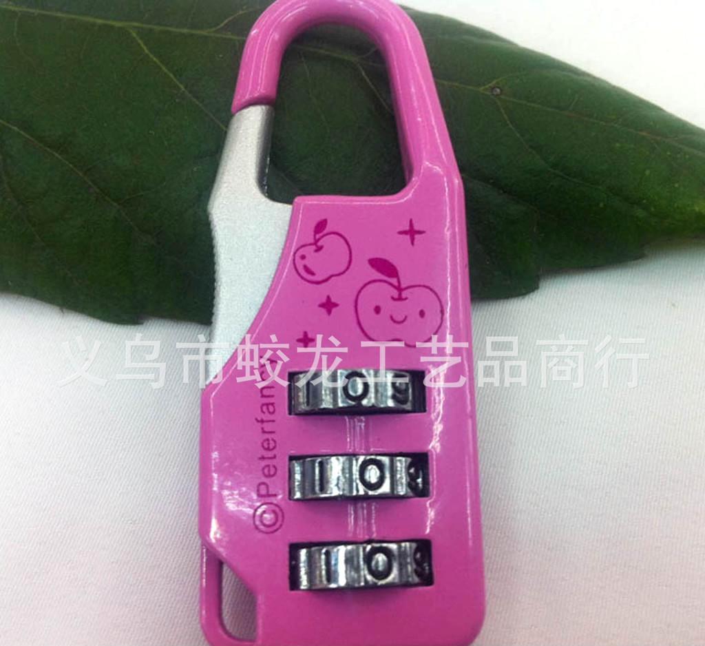 迷你密码锁卡通密码锁箱包锁密码锁供应商0