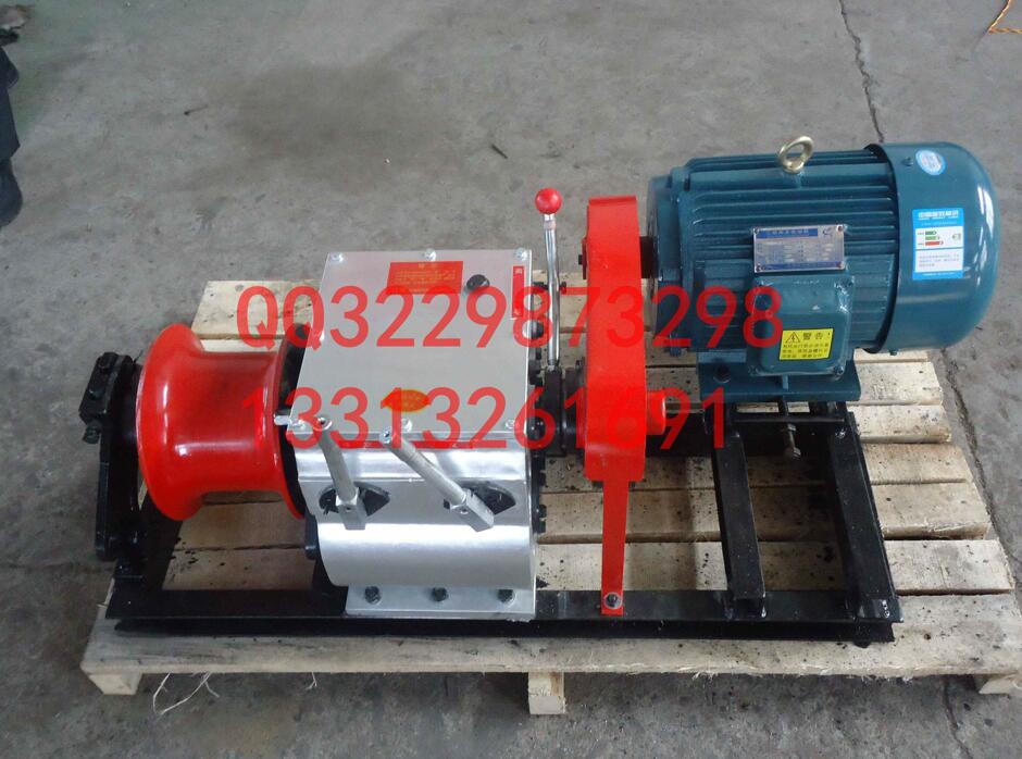 3吨 拉线式电动 机动绞磨 轴传动牵引机报价